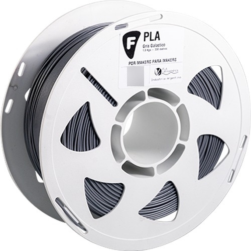 Filamento Pla Filar Galactico Con Glitter 1kg Impresora 3d Color Gris Galáctico