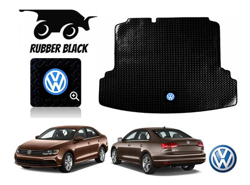 Tapete Cajuela Vw Jetta A6 2014 Marca Rubber Black