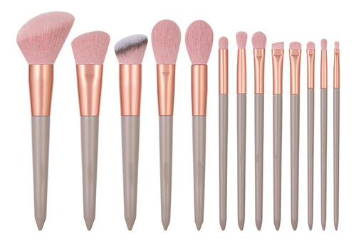 13 Pcs Brochas De Maquillaje Profesional Set De Brochas