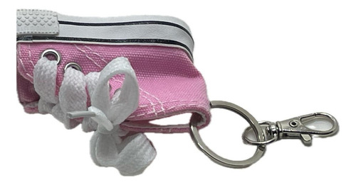 Chaveiro Pink Rosinha + Gancho Tênnis All Star Rosa Converse Cor Verde