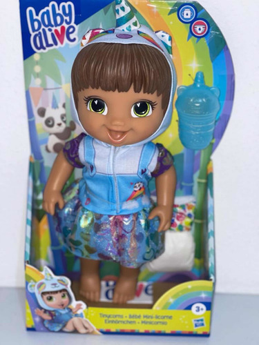 Imagen 4 de 8 de Muñeca Baby Alive Bebé Mini-licorne