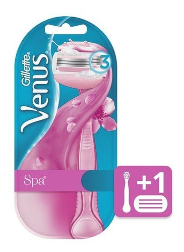 Gillette Venus Spa Recargable + 1 Cartucho Kit Para Afeitar