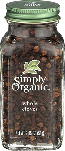 Clavo Entero Orgánico Certificado 58 G Syzygium Aromaticum