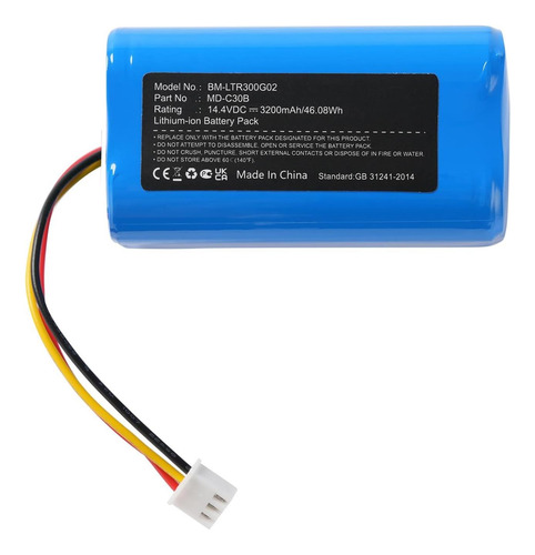 Mingeris 3200mah Batería D071-inr-ch-4s1p Reemplazo Para El
