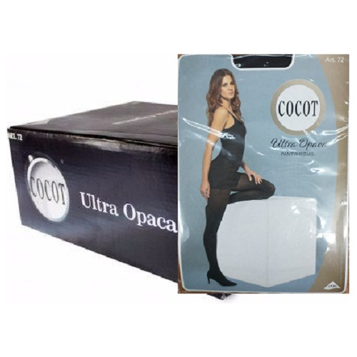 Promo X 6 Unid Media Panty Lycra Ultra Opaca Cocotart 72