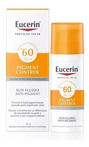 Imagem 2 de 3 de Eucerin Muito Alta Proteção Solar Pigment Control Fps60 50ml