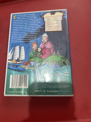 Los Juguetes De Navidad - Dvd (Usado)