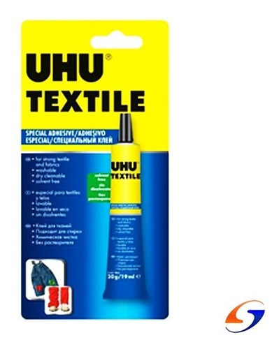 Adhesivo Uhu Textile Para Telas 19ml. Serviciopapelero