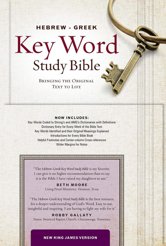Libro La Palabra Clave Hebreo-griego Para Estudiar Biblia-in