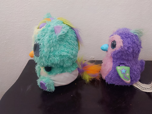 Muñecos Hatchimals / Pingüino + Pájaro (combo) (Usado)
