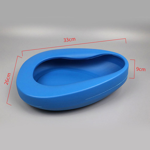 Bedpan Easy Use Heavy Duty Plástico Reutilizable Estable