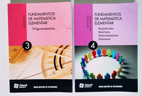 Coleção Fundamentos De Matemática Elementar 9 Volumes. (Usado)