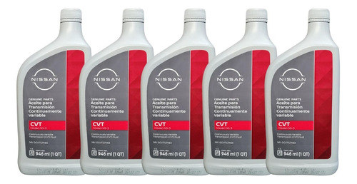 Aceite Transmisión Cvt 5lt Para Kicks 2017