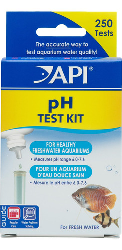 Kit De Prueba De Ph Api Kit De Prueba De Ph De Agua De Acuar