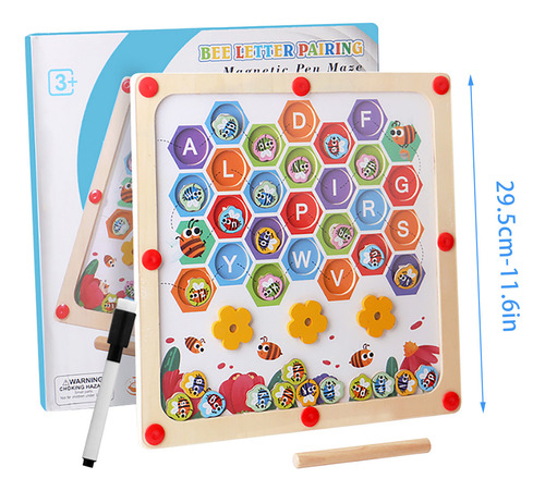Juego De Pósters Magnéticos Con Letras En Inglés En Forma De
