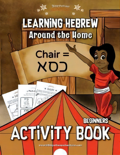 Learning Hebrew : Around The Home Activity Book, De Pip Reid. Editorial Bible Pathway Adventures, Tapa Blanda En Inglés