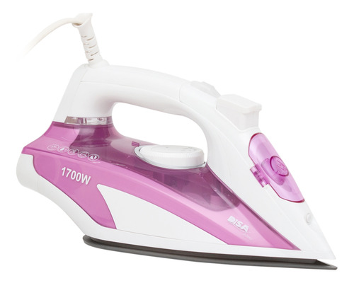 Plancha Disa Home Iron Essential 1700 W Blanco  Rosa - P2204