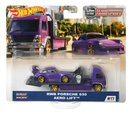 定番 Hot Wheels Team Transport Rwb Porsche 930 Aero Lift ミニカー