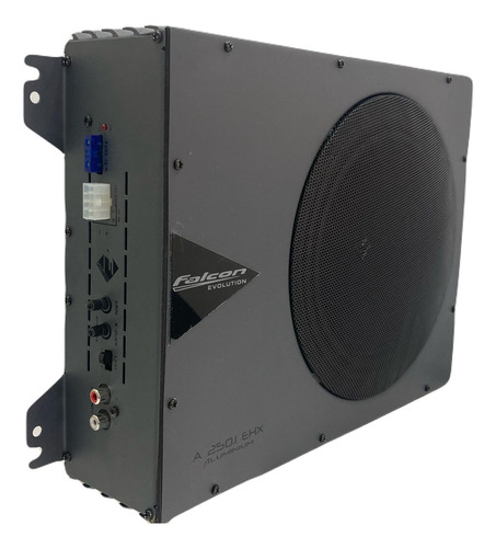 Caixa C/ Subwoofer 8 Amplificada Slim Falcon 200w Rms - X200