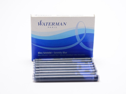 Set Cartridges Waterman - Serenity Blue (8 Unids).