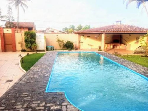 Imagem 1 de 14 de 7325 | Casa Com Piscina 06 Quartos Em Itanhaém.