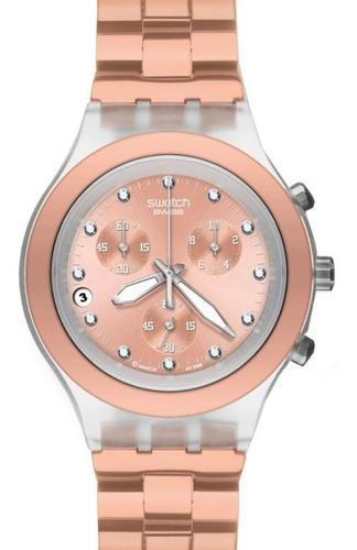 Reloj Swatch Svck4047ag Cronógrafo Unisex 100% Original