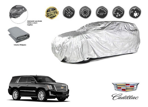 Lona Cubreauto Afelpada Premium Cadillac Escalade 2015-2020