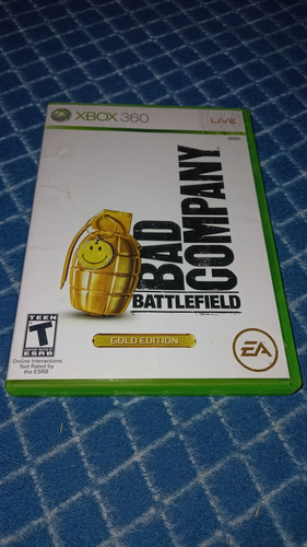 Xbox 360 Live Videojuego Battlefield Bad Company Original 