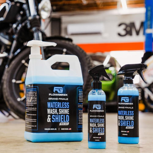 Aerosol Sin Agua Para Lavado De Autos Flowgenix Grand Finale