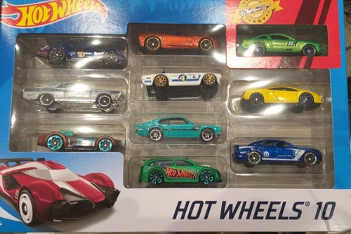 Hot Wheels Autitos Coleccionables, Caja X 10 (lanús)