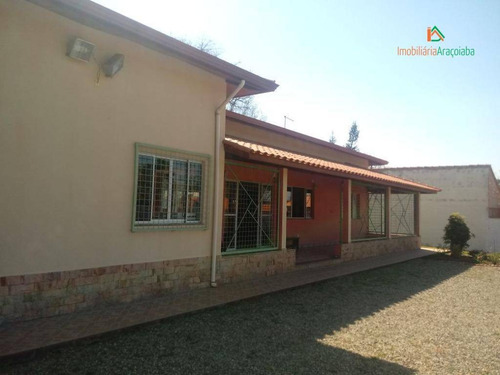 Chácara Com 3 Dormitórios À Venda, 5000 M² Por R$ 700.000,00 - Monte Líbano - Araçoiaba Da Serra/sp - Ch0129