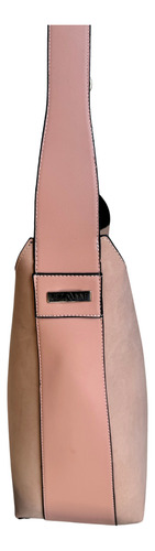Bolsa Ysl Inspirada Le 5 A 7 Hobo Grande Bolsa + Crossbody Rosa Pálido Lisa Níquel Rosa Pálido