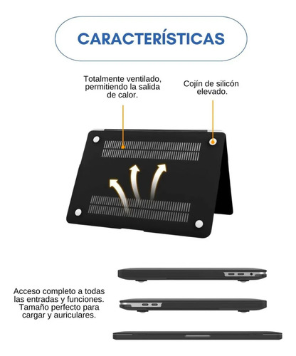 Funda Carcasa Para Macbook Air 13 A1932 / A2179 / A2337 M1