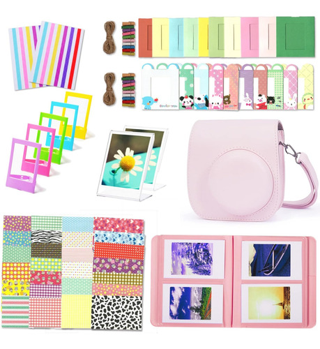 Accesorios Para Camara Instax Mini 12 Color Rosa