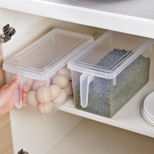 Imagen 2 de 8 de 5xplastic Storage Bin Box Refrigerador Contenedor De