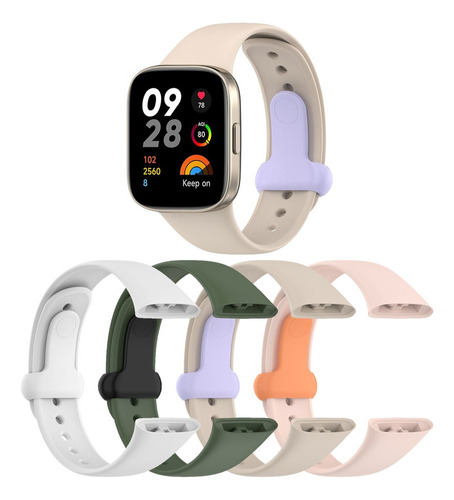 4 Correas Para Correa Xiaomi Redmi Watch 3/mi Watch Lite 3