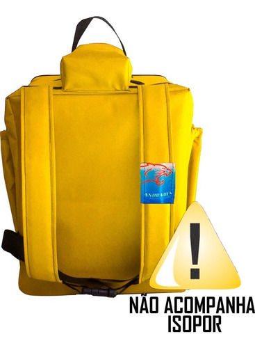 Imagem 2 de 3 de Bolsa Mochila Bag Entrega Delivery Oriental Lona Sem Isopor