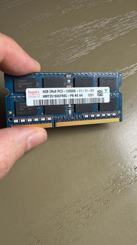 Memoria Ram Hynix 4 Gb Ddr3 Pc3 800 Sodimm (Usado)