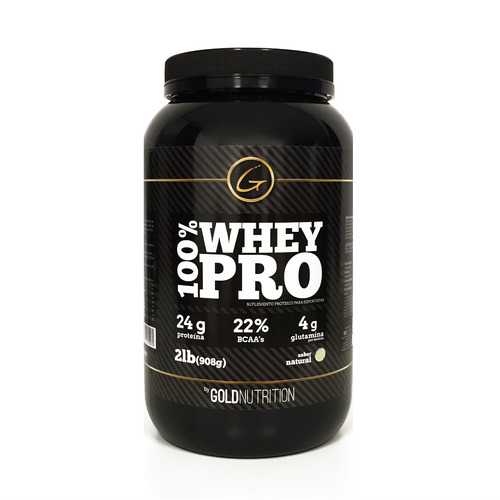 Proteina 100% Whey Pro 2lb Natural Gold Nutrition