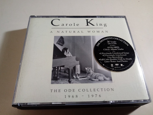 Carole King - A Natural Woman - Cd Doble Fatbox Made In Us 