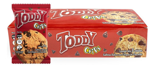 Galletas Toddy 24g Pack 4und