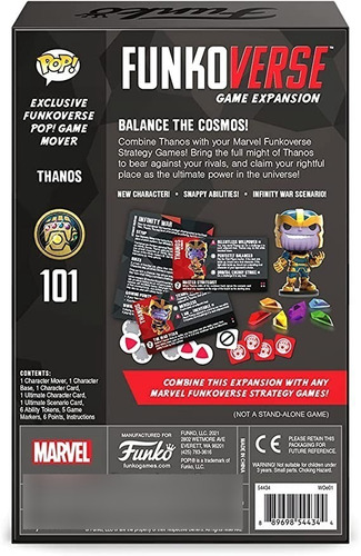 Funko Pop Original Funkoverse Marvel Thanos