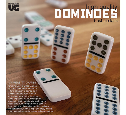 Juego De Dominó Spinner Front Porch Classics Lata De Viaje