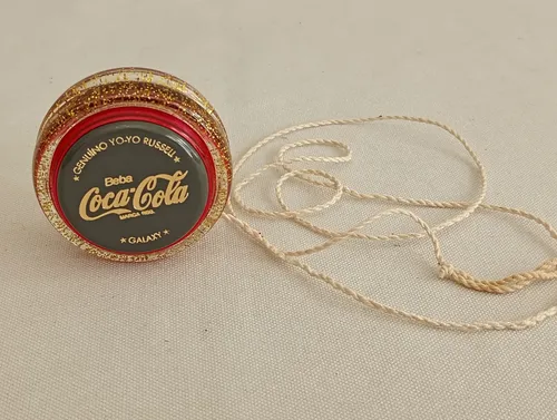 Antigo Yo Yo - Io Io Coca-cola Russeu Galaxy Leia -anuncio