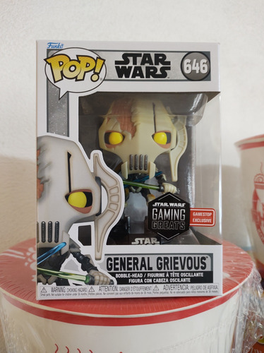 Funko Pop Star Wars General Grievous Gaming Greats Gamestop