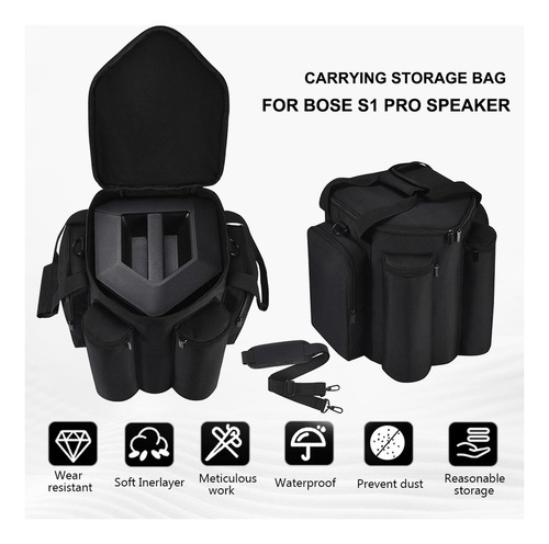 Bolsa De Almacenamiento De Bocinas For Bose S1 Pro