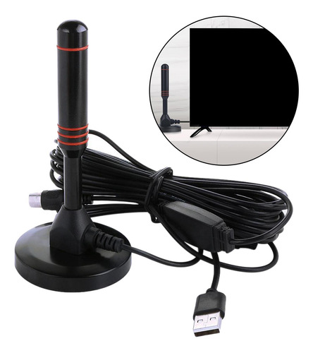 Antena De Tv De De 200 Millas Atsc/dmb-t/isdb-t Para
