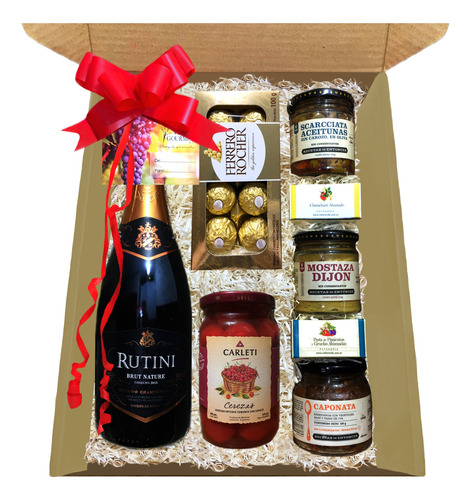 Regalos Con Vinos Y Espumantes Con Delicatessen Navidad