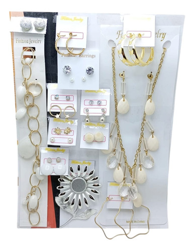 Pulsera Aretes Collares