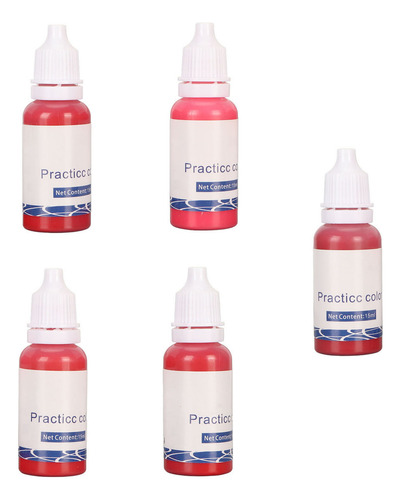 Pigmento De Maquillaje Permanente Para Labios, 5 Colores, Mi
